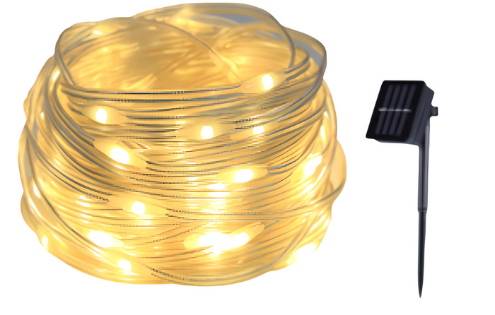 Solarlyskæde 10 meter - Garden